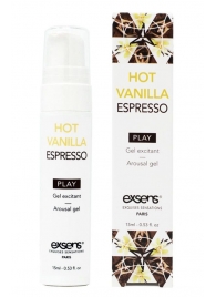 Возбуждающий гель Hot Vanilla Espresso Arousal Gel - 15 мл. - Exsens - купить с доставкой в Симферополе