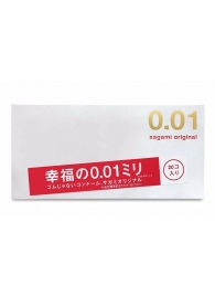 Ультратонкие презервативы Sagami Original 0.01 - 20 шт. - Sagami - купить с доставкой в Симферополе