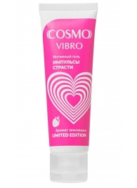 Возбуждающий гель на водно-силиконовой основе Cosmo Vibro с ароматом земляники - 50 гр. - Биоритм - купить с доставкой в Симферополе