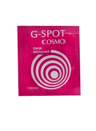 Стимулирующий интимный крем для женщин Cosmo G-spot - 2 гр. - Биоритм - купить с доставкой в Симферополе