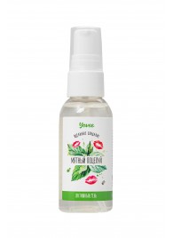 Съедобная гель-смазка Yovee «Мятный поцелуй» с Д-пантенолом и вкусом мяты - 50 мл. - ToyFa - купить с доставкой в Симферополе