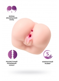 Реалистичный мастурбатор Paula с 2 любовными тоннелями - ToyFa - в Симферополе купить с доставкой
