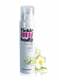 Массажная хрустящая пенка Tickle My Body Monoi с ароматом моной - 150 мл. - Love to Love - купить с доставкой в Симферополе