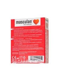 Презервативы Masculan Sensitive plus - 3 шт. - Masculan - купить с доставкой в Симферополе