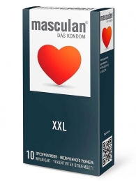 Презервативы увеличенного размера Masculan XXL - 10 шт. - Masculan - купить с доставкой в Симферополе