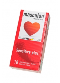 Презервативы Masculan Sensitive plus - 10 шт. - Masculan - купить с доставкой в Симферополе