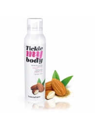 Массажная хрустящая пенка Tickle My Body Sweet Almonds с ароматом миндаля - 150 мл. - Love to Love - купить с доставкой в Симферополе