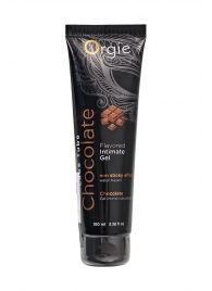 Интимный гель на водной основе Lube Tube Chocolate с шоколадным вкусом - 100 мл. - ORGIE - купить с доставкой в Симферополе