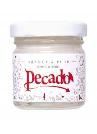 Массажная свеча Brandy   Pear - 35 мл. - Pecado - купить с доставкой в Симферополе