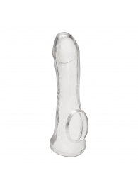 Прозрачная насадка на пенис Transparent Penis Enhancing Sleeve Extension - 15,9 см. - BlueLine - в Симферополе купить с доставкой