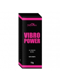 Жидкий вибратор Vibro Power со вкусом тутти-фрутти - 15 гр. - HotFlowers - купить с доставкой в Симферополе