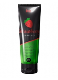 Смазка на водной основе с ароматом клубники Strawberry Lubricant - 100 мл. - INTT - купить с доставкой в Симферополе