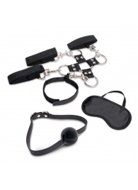 Набор для фиксации из 7 предметов Hogtie   Ball Gag Kit - Lux Fetish - купить с доставкой в Симферополе