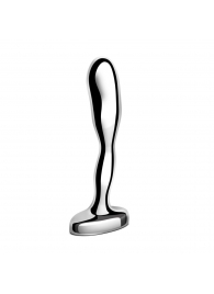 Стальной стимулятор простаты Stainless Steel Prostate Plug - 11,5 см. - b-Vibe - в Симферополе купить с доставкой