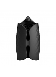 Черный мастурбатор с вибростимуляцией головки Black Glans Trainer - Baile - в Симферополе купить с доставкой