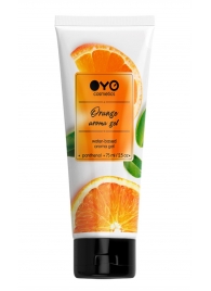 Лубрикант на водной основе OYO Aroma Gel Orange с ароматом апельсина - 75 мл. - OYO - купить с доставкой в Симферополе