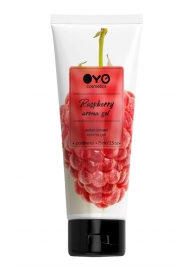 Лубрикант на водной основе OYO Aroma Gel Raspberry с ароматом малины - 75 мл. - OYO - купить с доставкой в Симферополе