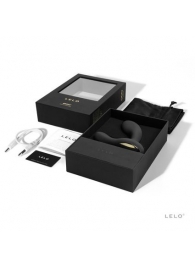 Чёрный перезаряжаемый стимулятор простаты Bruno Black - Lelo - в Симферополе купить с доставкой