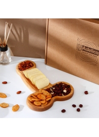 Деревянное блюдо для подачи в форме члена (32,5 х 20 х 1,7 см) - Сима-Ленд - купить с доставкой в Симферополе