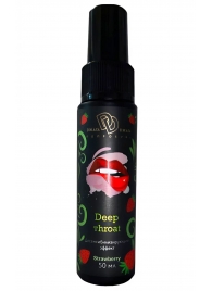 Спрей для горла Deep Throat с десенсибилизирующим эффектом и вкусом клубники - 50 мл. - БиоМед - купить с доставкой в Симферополе