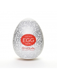Мастурбатор-яйцо Keith Haring EGG PARTY - Tenga - в Симферополе купить с доставкой