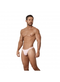 Розовые трусы-тонги Shining Thong - Clever Masculine Underwear купить с доставкой