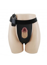 Полый вибрострапон на регулируемых трусиках Draven - 17,5 см. - Baile - купить с доставкой в Симферополе