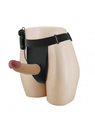 Полый вибрострапон на регулируемых трусиках Draven - 17,5 см. - Baile - купить с доставкой в Симферополе