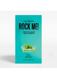 Жидкий вибратор Nuei Rock Me! с ароматом мяты - 20 мл. - Nuei cosmetics - купить с доставкой в Симферополе