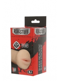 Нежный мастурбатор-ротик REALSTUFF 5INCH MASTURBATOR BJ - Dream Toys - в Симферополе купить с доставкой