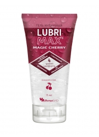 Интимный гель-смазка на водной основе Lubrimax Magic Cherry - 75 мл. - ИнтелБИО - купить с доставкой в Симферополе