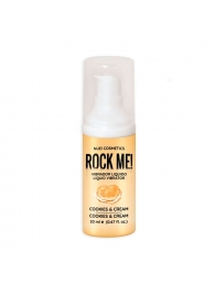 Жидкий вибратор Nuei Rock Me! с ароматом печенья и сливок - 20 мл. - Nuei cosmetics - купить с доставкой в Симферополе