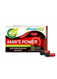 Возбуждающее средство Man’s power - 10 капсул (+1 в подарок) - SuperCaps - купить с доставкой в Симферополе