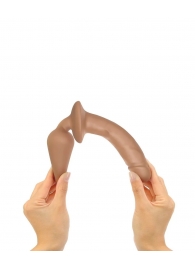 Карамельный двусторонний фаллоимитатор Switch Plug-In Realistic Size S - Strap-on-me купить с доставкой в интернет-магазине Orgasmix в Симферополе Карамельный двусторонний фаллоимитатор Switch Plug-In Realistic Size S - Strap-on-me