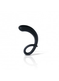 Черный массажер простаты Curving Curt - 13 см. - MyStim - купить с доставкой в Симферополе