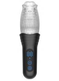 Автоматический мастурбатор Oral Sex Masturbator с функциями ротации, вибрации и фрикций - Secwell - в Симферополе купить с доставкой