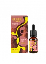 Капли с согревающим эффектом Passion Drips Warming - 15 мл. - Pleasure Lab - купить с доставкой в Симферополе