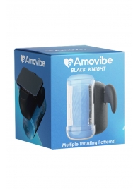 Инновационный робот-мастурбатор Black Knight с функцией пенетрации - Amovibe - в Симферополе купить с доставкой