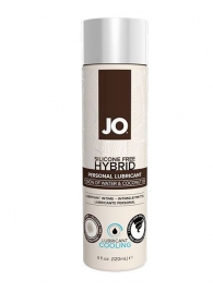 Водно-масляный лубрикант с охлаждающим эффектом JO Silicon free Hybrid Lubricant COOLING - 120 мл. - System JO - купить с доставкой в Симферополе