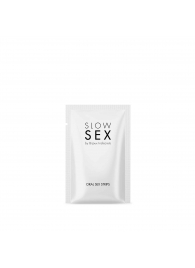 Полоски для орального секса Slow Sex Oral Sex Strips - 7 шт. - Bijoux Indiscrets - купить с доставкой в Симферополе