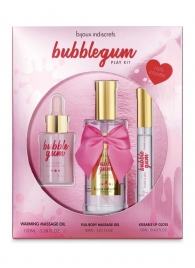 Набор средств для массажа и ласк Bubblegum Play Kit - Bijoux Indiscrets - купить с доставкой в Симферополе