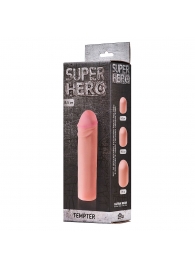 Фаллоудлинитель SUPER HERO Tempter - 16 см. - Lola Games - в Симферополе купить с доставкой