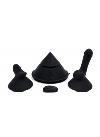 Конусный вибромассажер Cowgirl Cone с 2 насадками - CowGirl - купить с доставкой в Симферополе