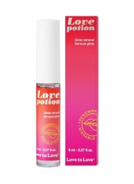 Возбуждающий блеск для губ Love Potion - 8 мл. - Love to Love - купить с доставкой в Симферополе