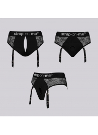 Трусики для фиксации насадок Strap-on-me Harness Lingerie Diva XS - Strap-on-me - купить с доставкой в Симферополе