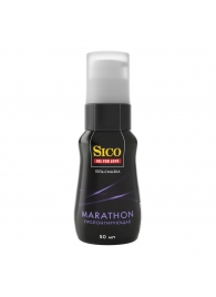 Пролонгирующая гель-смазка Sico Marathon - 50 мл. - Sico - купить с доставкой в Симферополе