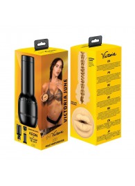 Мастурбатор-ротик Kiiroo Feel Victoria Mouth - Kiiroo - в Симферополе купить с доставкой