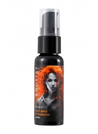 Гель с эффектом вибрации Volcano Of Passion со вкусом вишни - 25 мл. - Erotist Lubricants - купить с доставкой в Симферополе