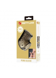 Дымчатая насадка на пенис и мошонку - Baile - в Симферополе купить с доставкой