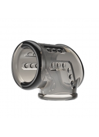 Дымчатая насадка на пенис и мошонку - Baile - в Симферополе купить с доставкой